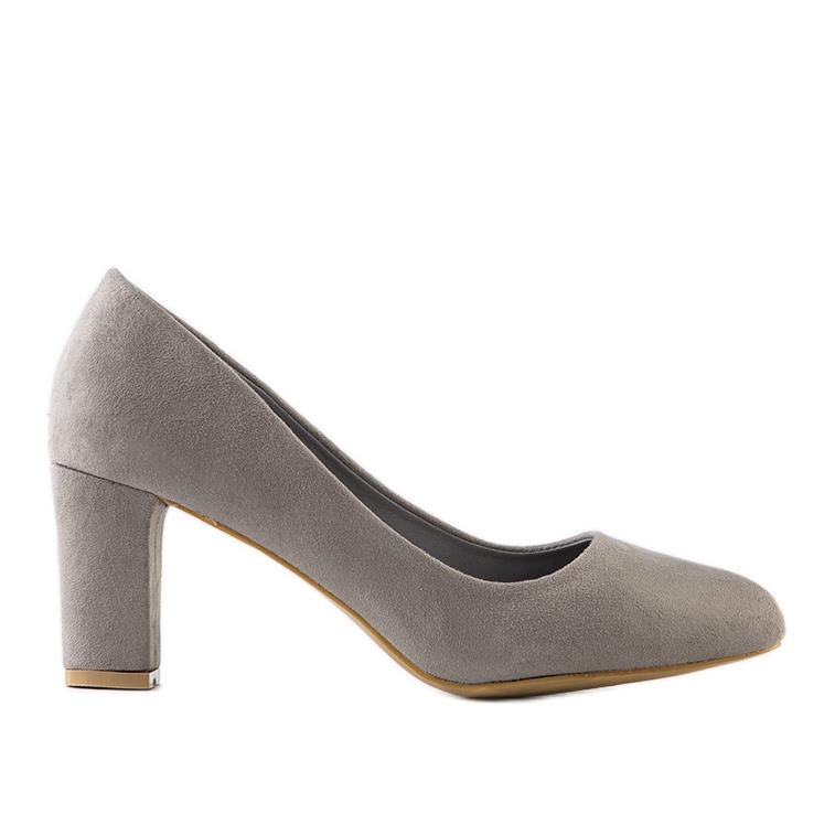 Décolleté classiche grigie sul palo Barrington grigio