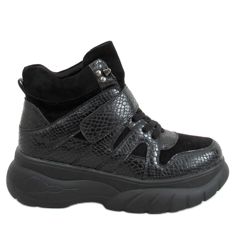 Scarpe con suola alta KL-771 Nero
