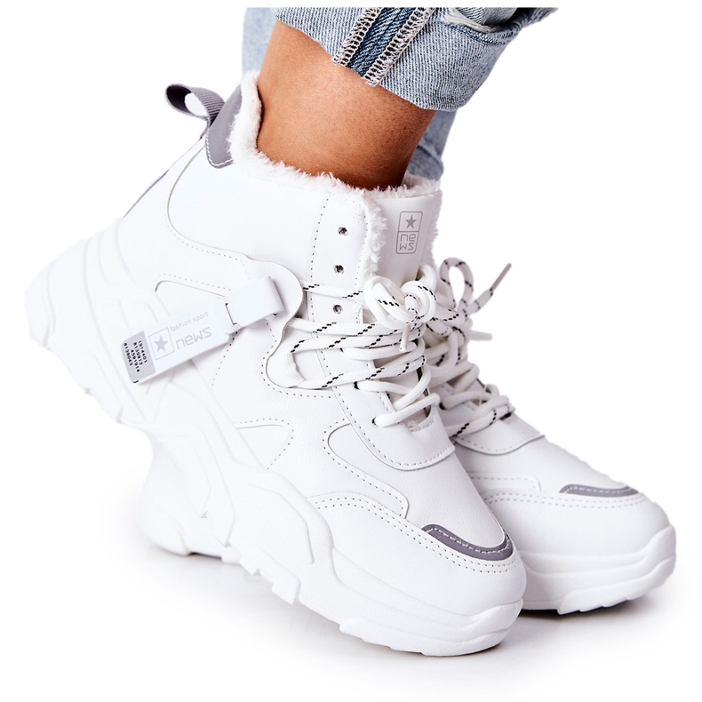 Stivali da neve da donna Warm White Kaphia bianca
