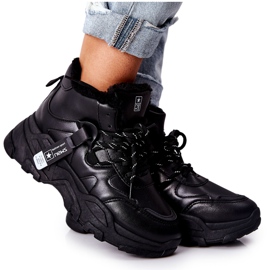 Sneakers Donna Nere Warm Stivali da neve Kaphia nero
