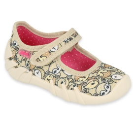 Scarpe per bambini Befado speedy 109P240 beige marrone