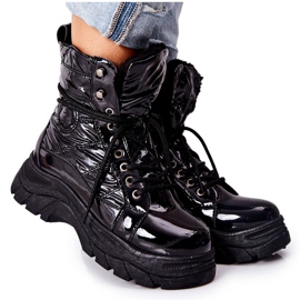 Vinceza Trappers Ismobe Black da donna nero
