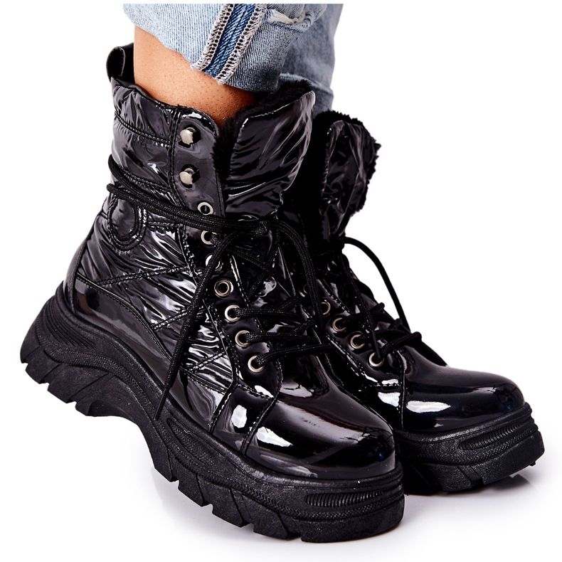 Vinceza Trappers Ismobe Black da donna nero