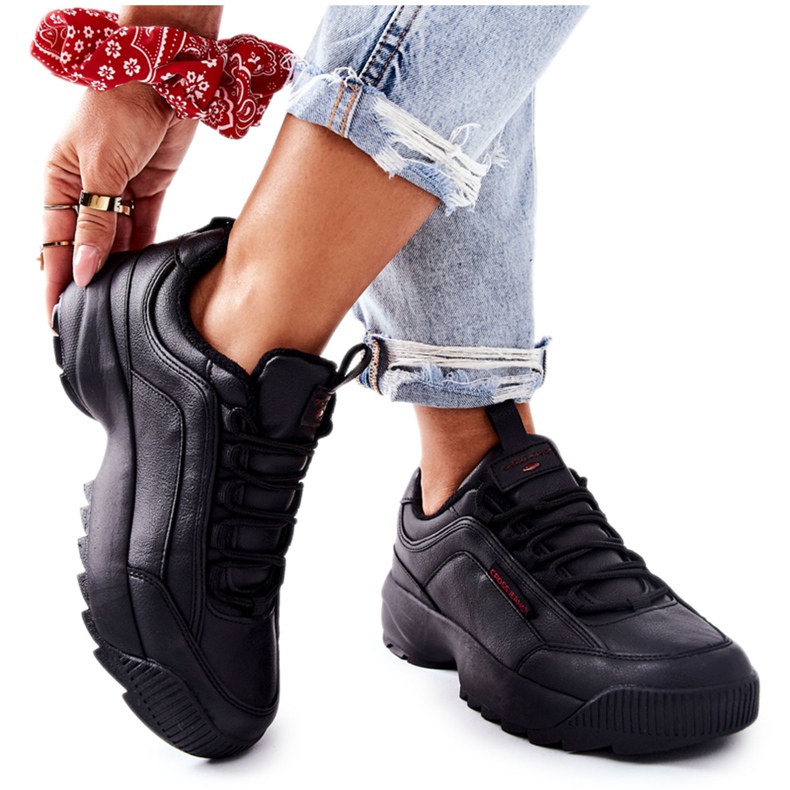 Scarpe Sportive Cross Jeans Nere EE2R4134C nero