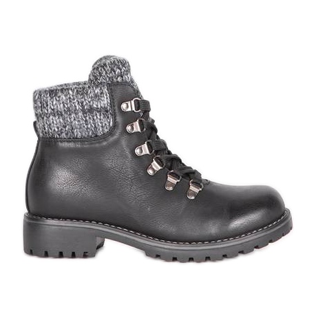 Borse nere con inserto Ally intrecciato nero