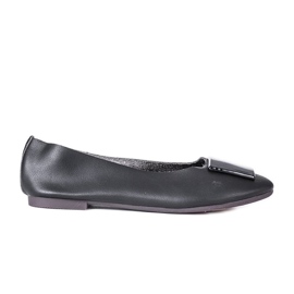 Ballerine nere con tomaia morbida Brook nero
