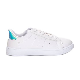 Scarpe sportive bianche impreziosite da Deb bianco