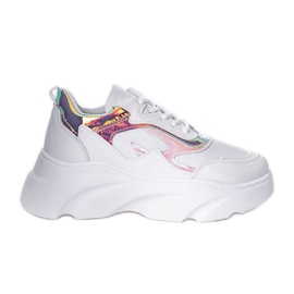 Sneakers bianche con decorazioni Mitsuko bianco