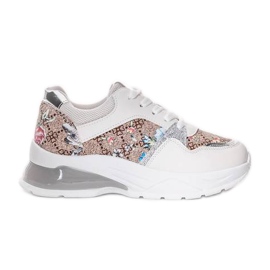 Scarpe sportive da donna bianche di Tia bianco multicolore