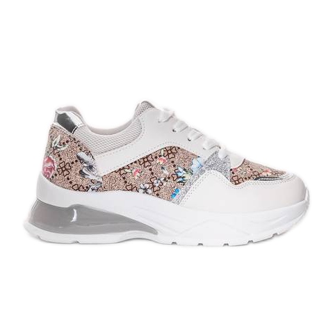 Scarpe sportive da donna bianche di Tia bianco multicolore
