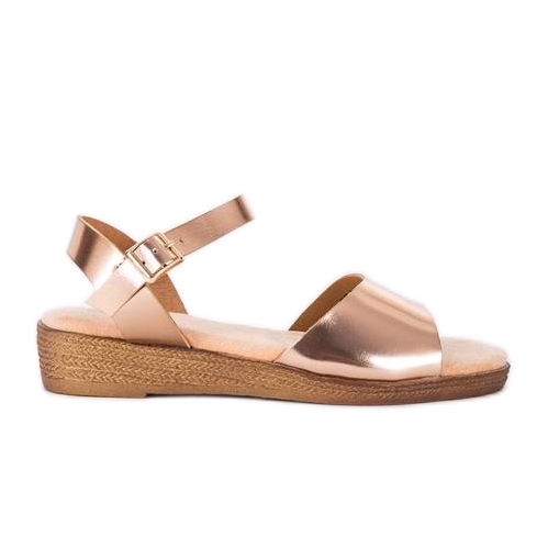 April In Paris sandali oro rosa d'oro