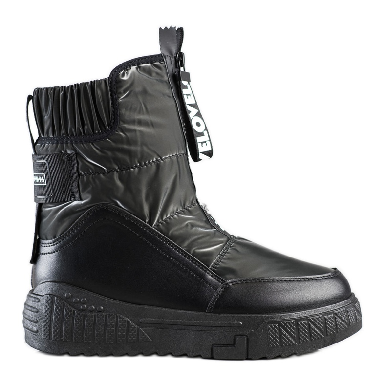 Seastar Stivali da neve sullo slider nero
