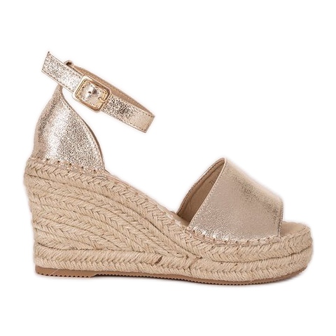 Espadrillas dorate Holiday Vibes d'oro