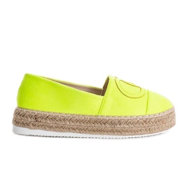 Espadrillas Pretty Woman verde fluo