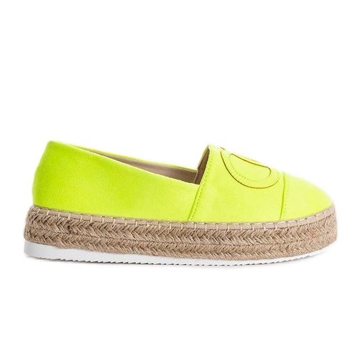 Espadrillas Pretty Woman verde fluo