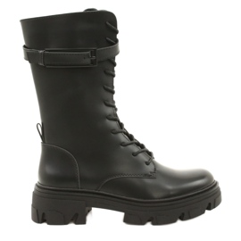 Stivali alti femminili Sergio Leone TR745 Black nero