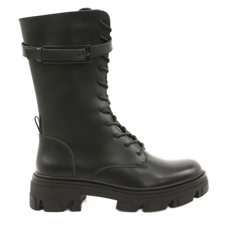 Stivali alti femminili Sergio Leone TR745 Black nero