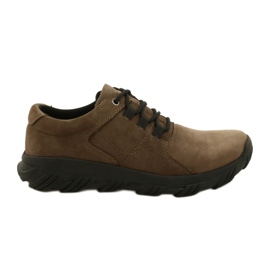 American Club CY18/21 scarpe da uomo comfort marrone