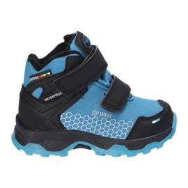 American Club Softshell Sports Boys con una membrana HL33/21 Blue-Black