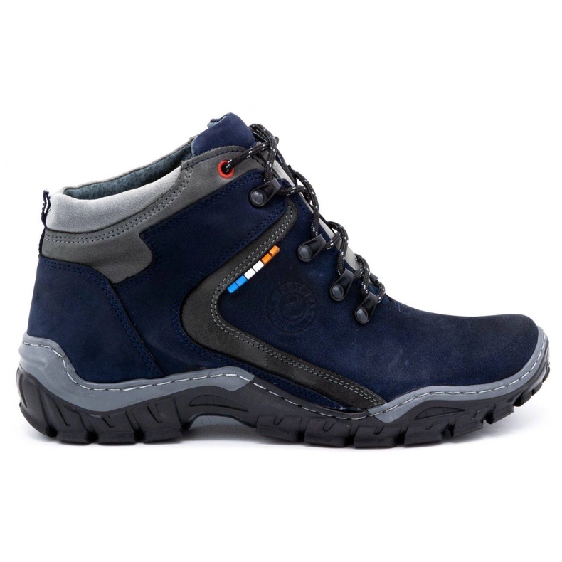 Olivier Scarpe invernali da uomo 129 Blu navy