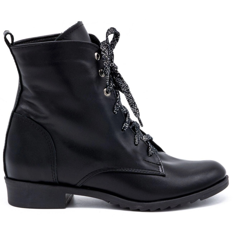 Olivier Stivali da donna in pelle 2190 nero