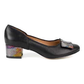 Olivier Scarpe da donna in pelle tacchi alti 2261 nero