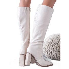 Seastar Stivali Con Punta Decorativa beige