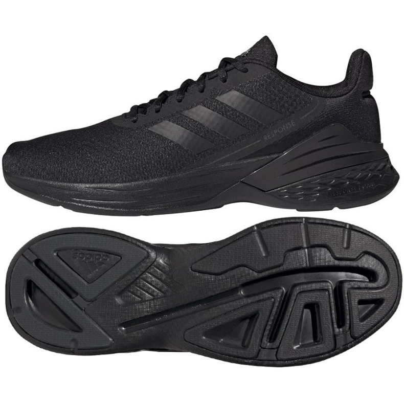 Adidas Response Sr M GW5705 scarpe da corsa nero