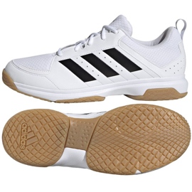 Scarpe da pallavolo Adidas Ligra 7 M GZ0069 bianco bianco