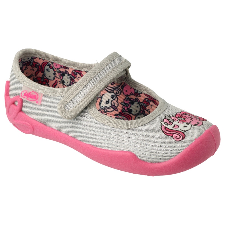 Scarpe per bambini Befado 114X464 d'argento grigio