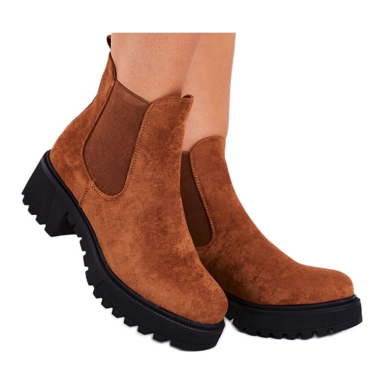 PS1 Stivali Alti Donna Sidamo Camel marrone