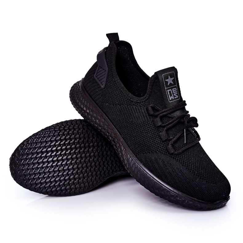 PE1 Scarpe Slip-On Sport da Uomo Nere Ryan nero