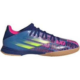 Scarpe da calcio Adidas X Speedflow Messi.3 In Jr FY6901 multicolore blu
