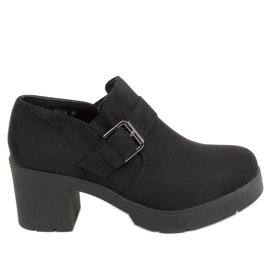 Scarpe tacco alto da donna nere 8B916 Black nero