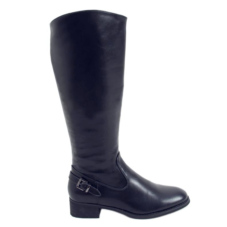 Stivali da equitazione da donna neri BH311 Black Pu nero