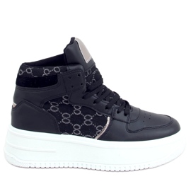 Nero AD-419 Sneakers nere