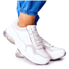 Scarpe Sportive Donna Memory Foam Big Star II274178 Bianco argento