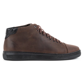 Polbut Scarpe uomo in pelle 2110sw testa di moro marrone