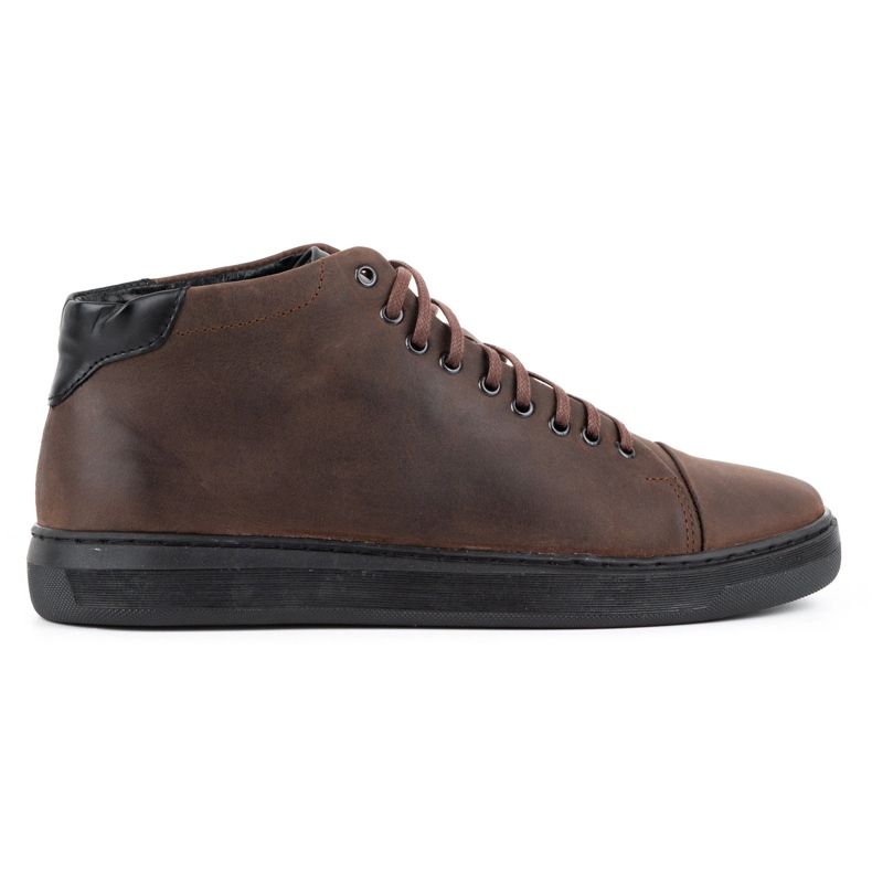 Polbut Scarpe uomo in pelle 2110sw testa di moro marrone