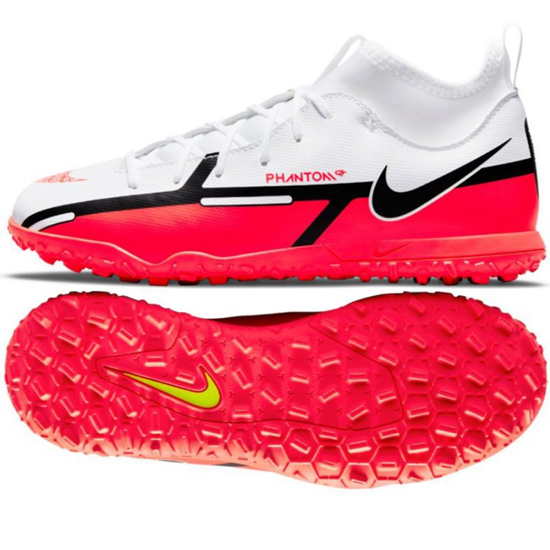 Scarpa da calcio Nike Phantom GT2 Club Dynamic Fit Tf Jr DC0826 167 multicolore bianca
