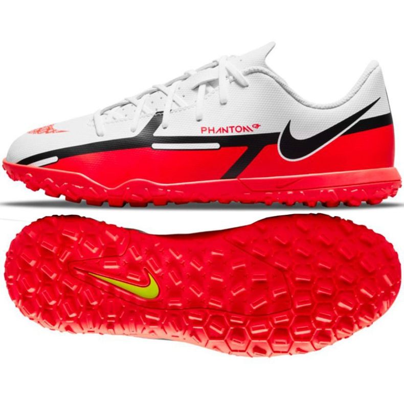 Scarpa da calcio Nike Phantom GT2 Club Tf Jr DC0827 167 multicolore bianca