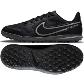 Nike Tiempo Legend 9 Club Tf Jr DA1334 004 scarpe da calcio nero nero