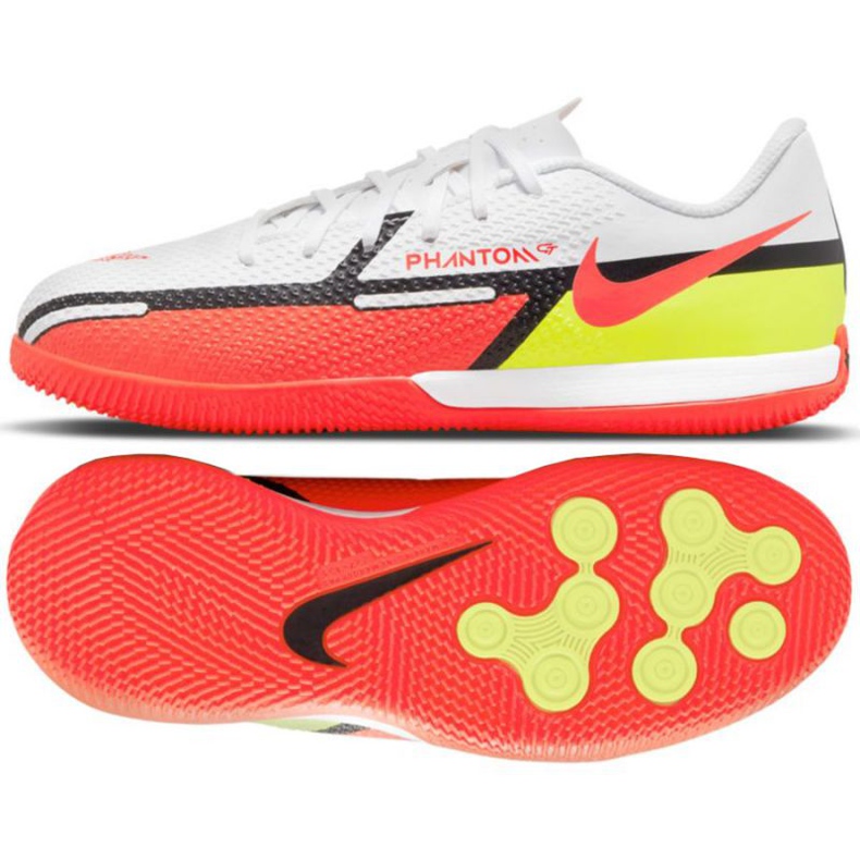 Scarpa da calcio Nike Phantom GT2 Academy Ic Jr DC0816 167 giallo, multicolore bianca