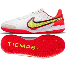 Nike Tiempo Legend 9 Academy Ic Jr DA1329 176 scarpe da calcio giallo, bianco, multicolor bianco