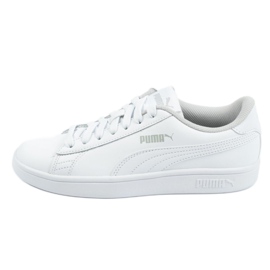 Puma Smash V2 Jr 365170 02 bianco blu