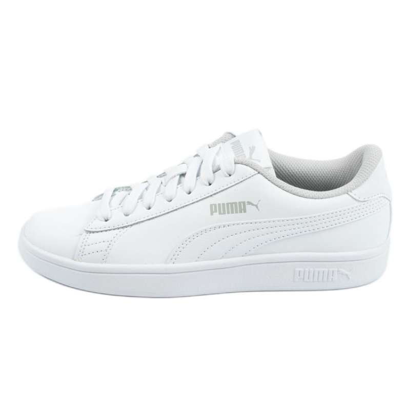 Puma Smash V2 Jr 365170 02 bianca blu