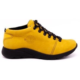 ButBal Scarpe da trekking da donna 674BB senape giallo
