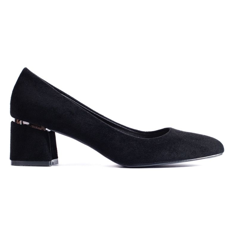 Goodin Eleganti décolleté in camoscio nero