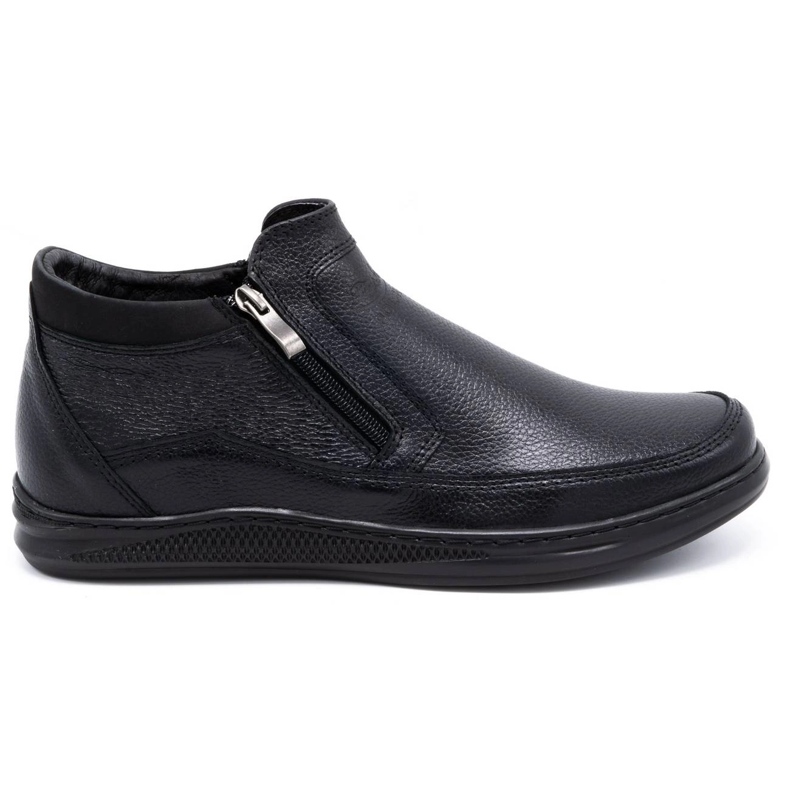 Polbut Scarpe invernali da uomo K30F in pile nero