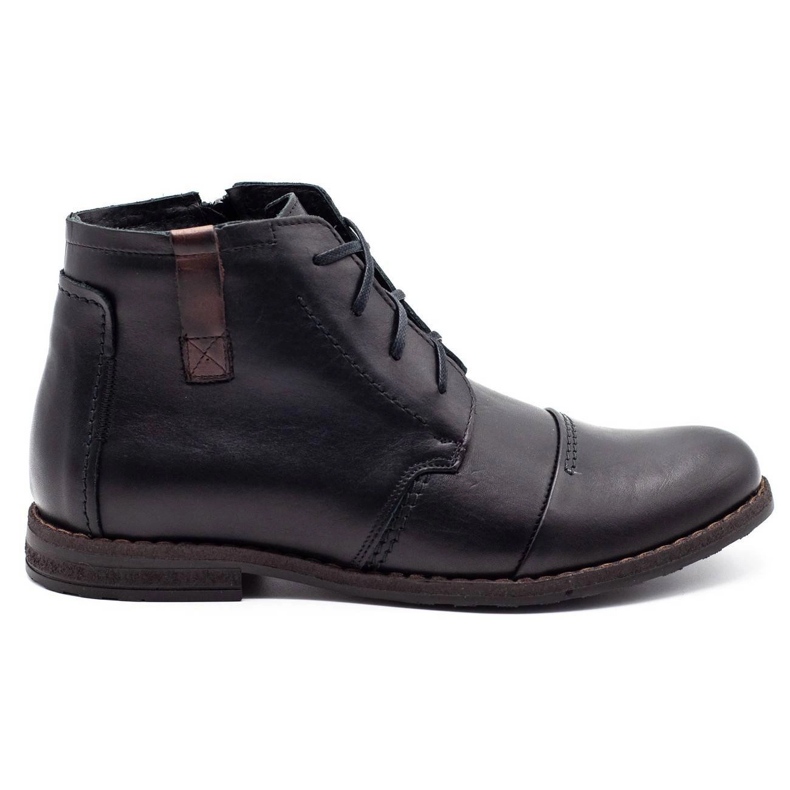 Joker Scarpe da uomo invernali nere 315J nero